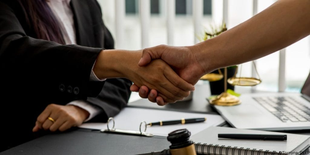 Client consulting attorney about sexless marriage divorce options
