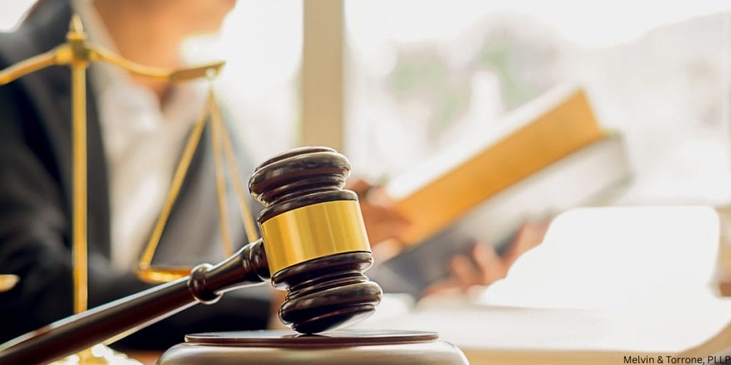 Family court judge gavel for contempt motion when ex does not comply with divorce decree